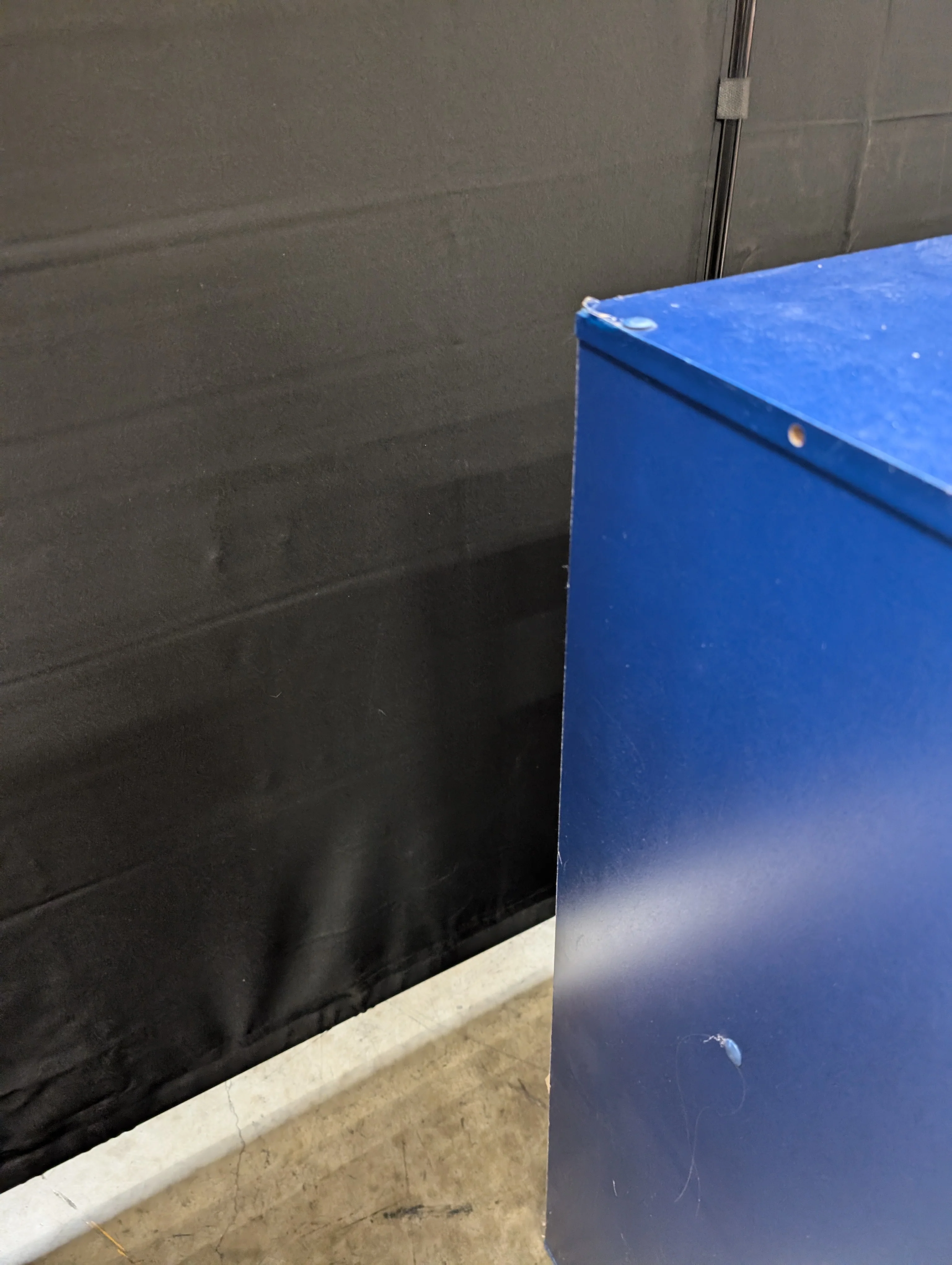 Versatile Blue 6-Cube Storage Organizer with Fabric Bins - Image 6