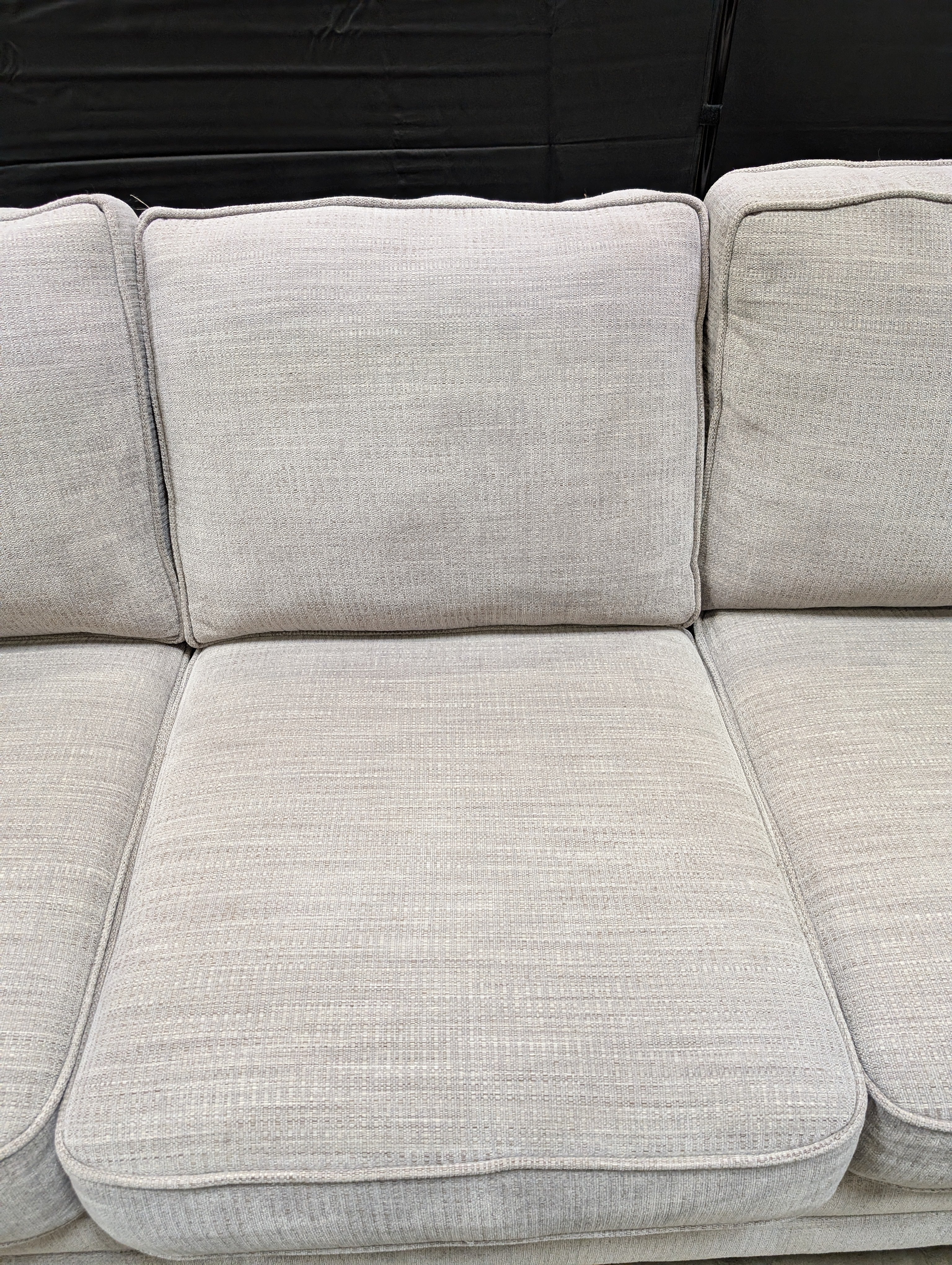 Contemporary Light Grey Fabric Sectional Sofa with Left Chaise - Image 8