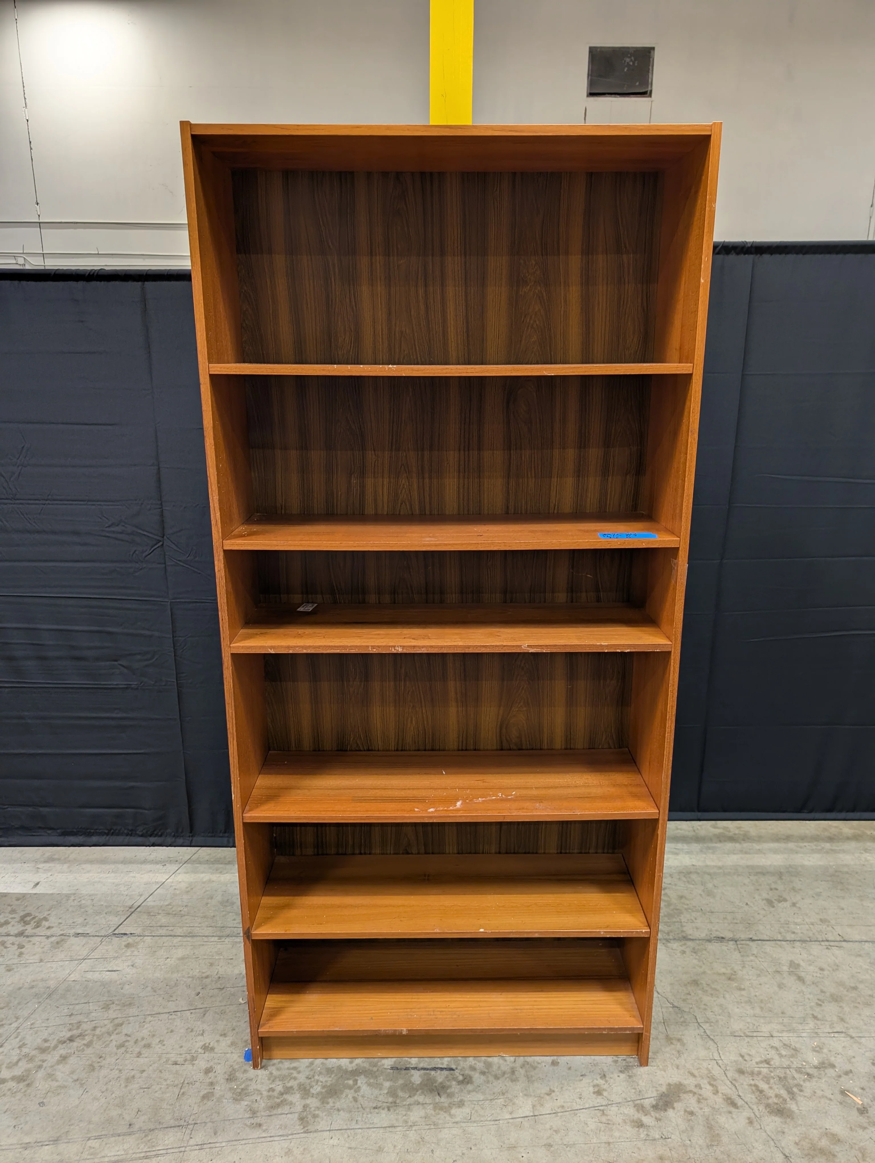 Five-Tier Freestanding Wooden Bookcase - Image 6