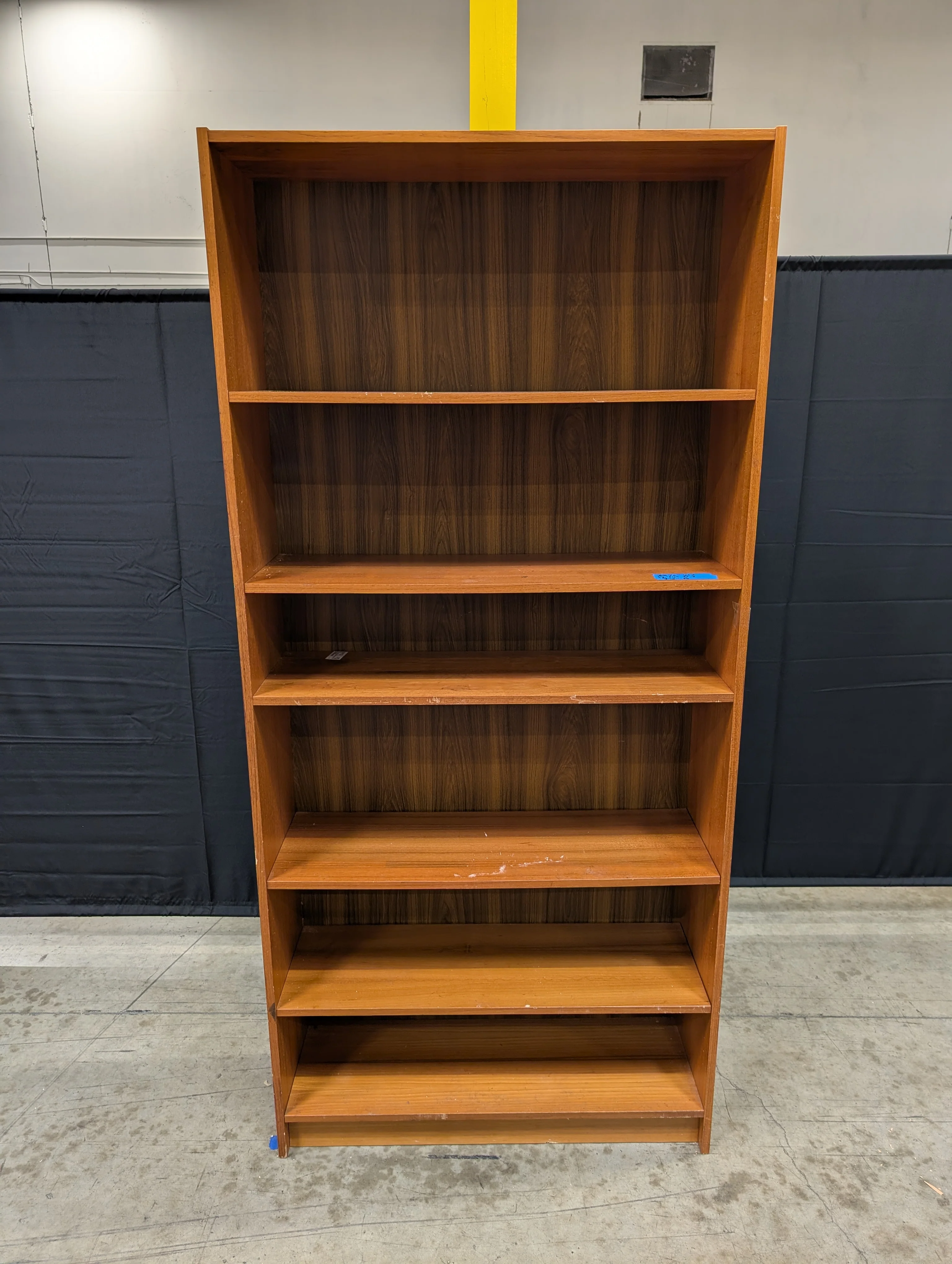 Five-Tier Freestanding Wooden Bookcase - Image 7