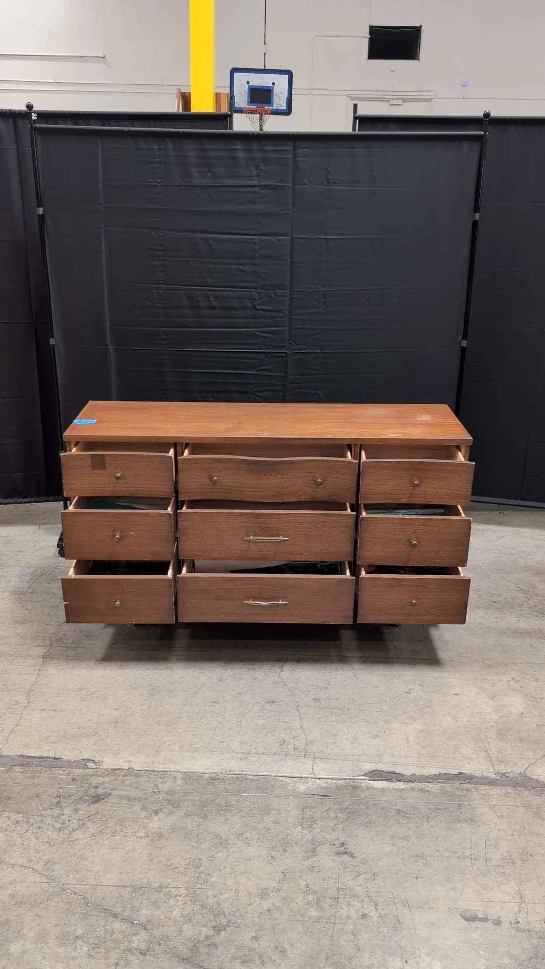 Mid-Century Modern Harmony House Fatemi Wood Dresser - Image 8