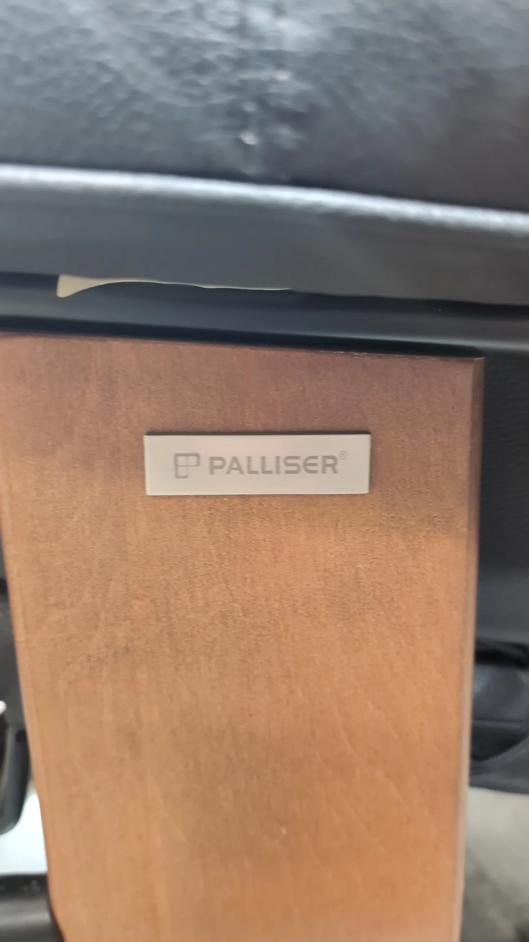 Black PALLISER Chair and Ottoman - Image 10
