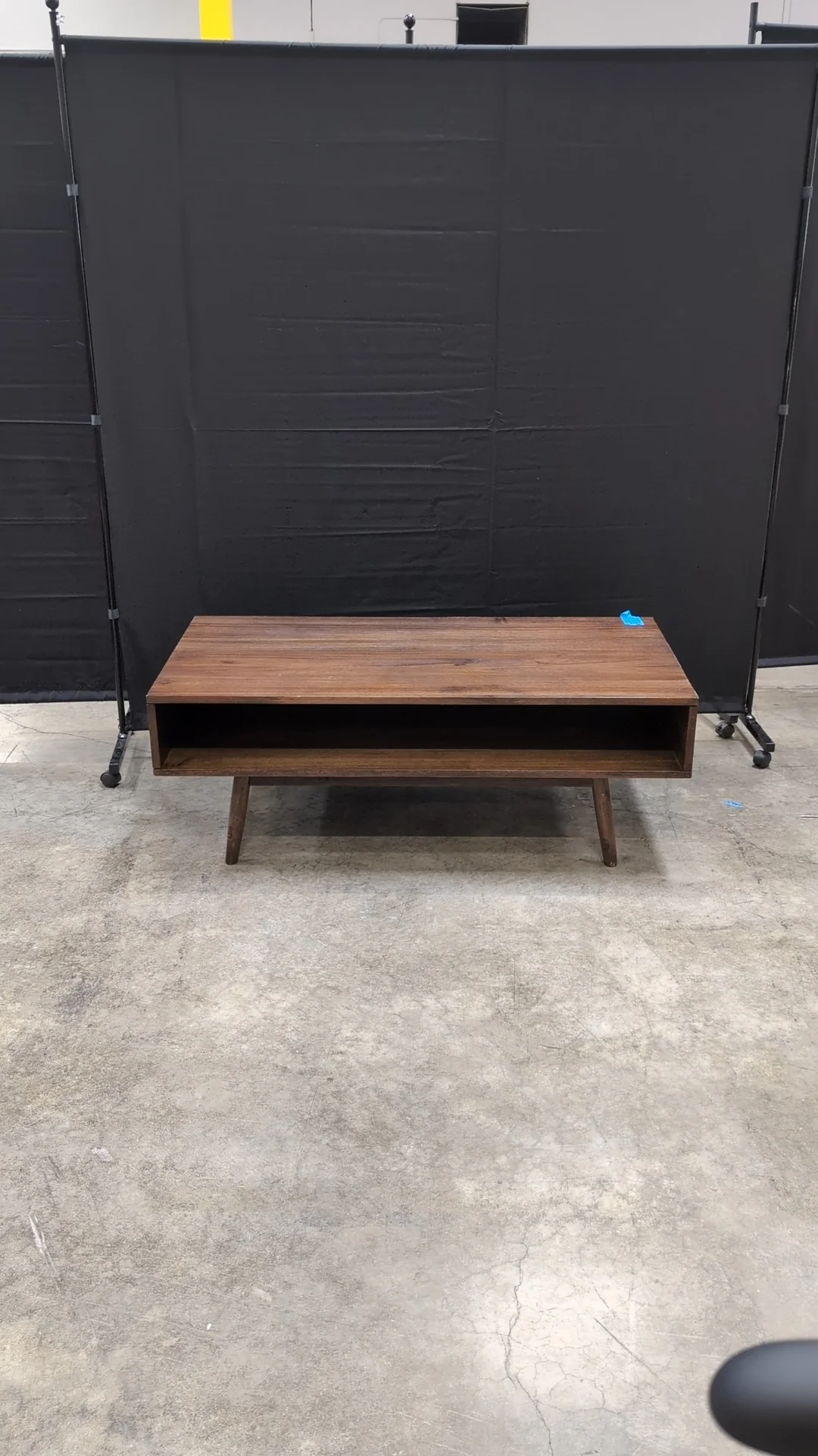 Modern Dark Brown Rectangular Coffee Table - Image 14