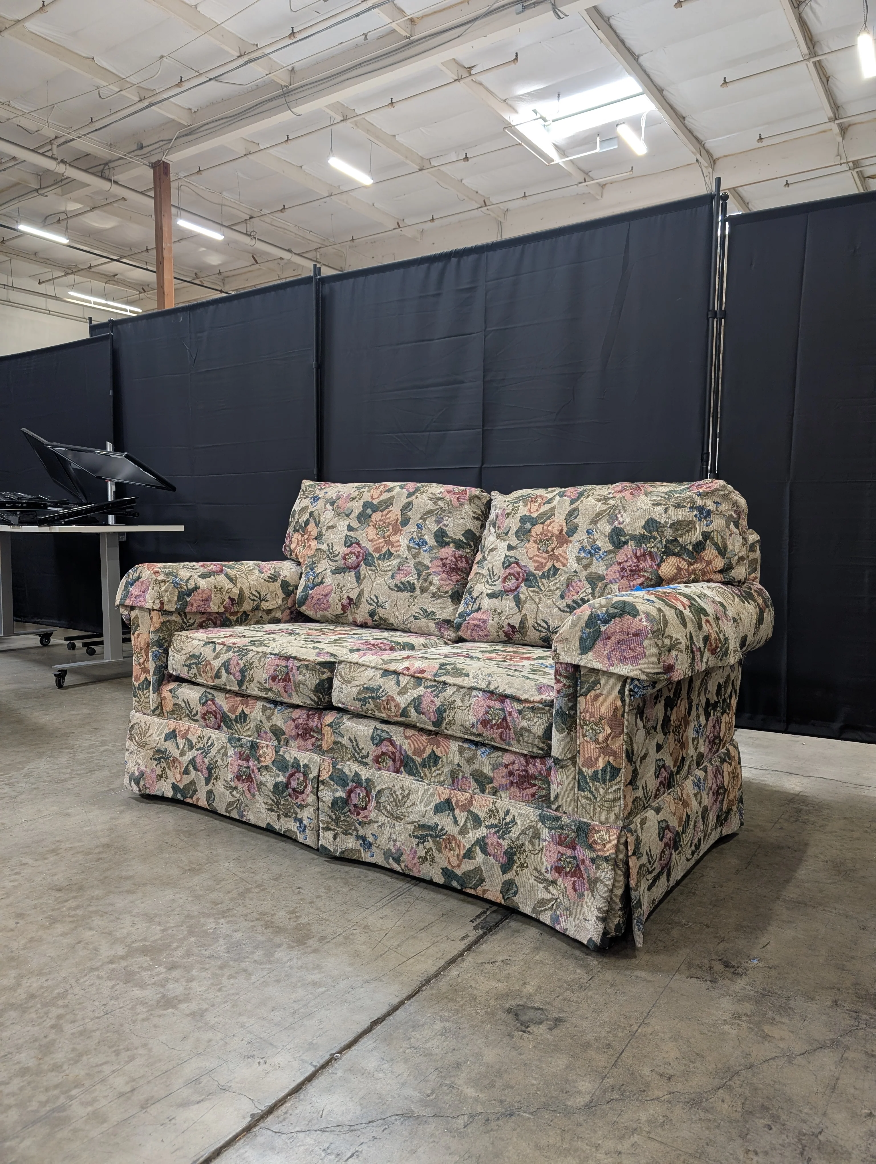 Floral Lane Upholstery co. Two-Seater Sofa - Image 6