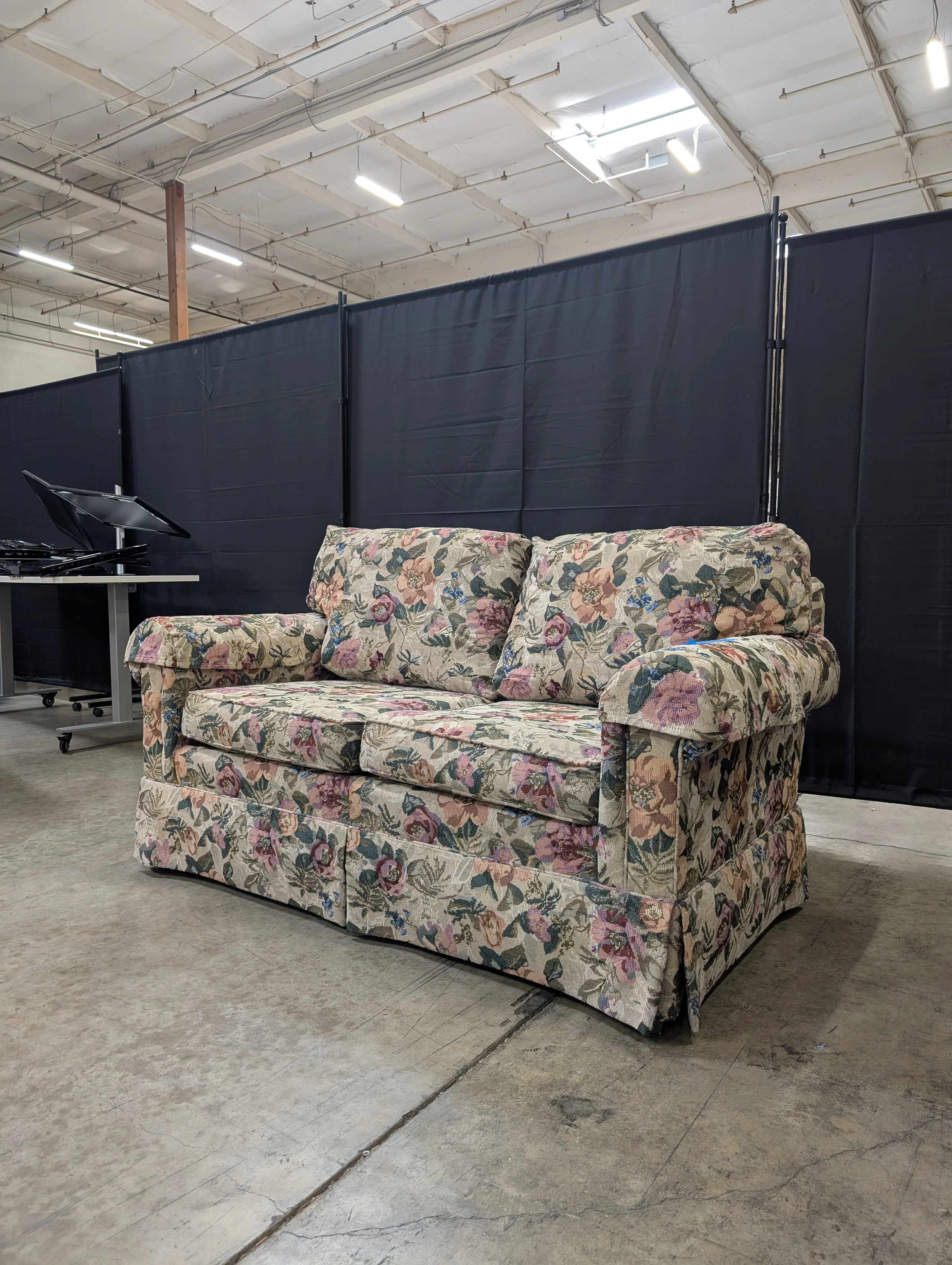 Floral Lane Upholstery co. Two-Seater Sofa - Image 7