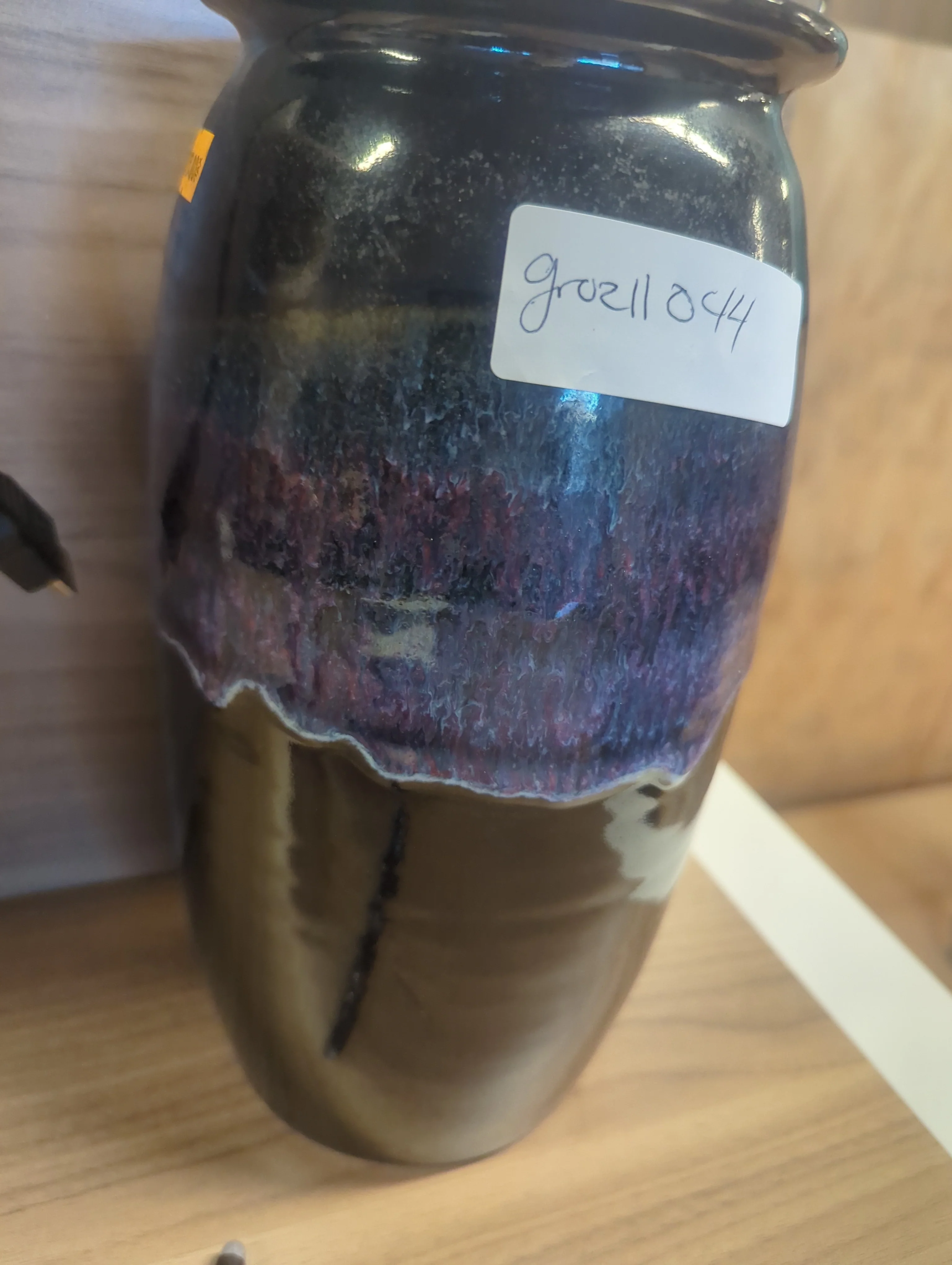 Bruning Pottery Vase – Seattle Studio Art Pottery - Image 3