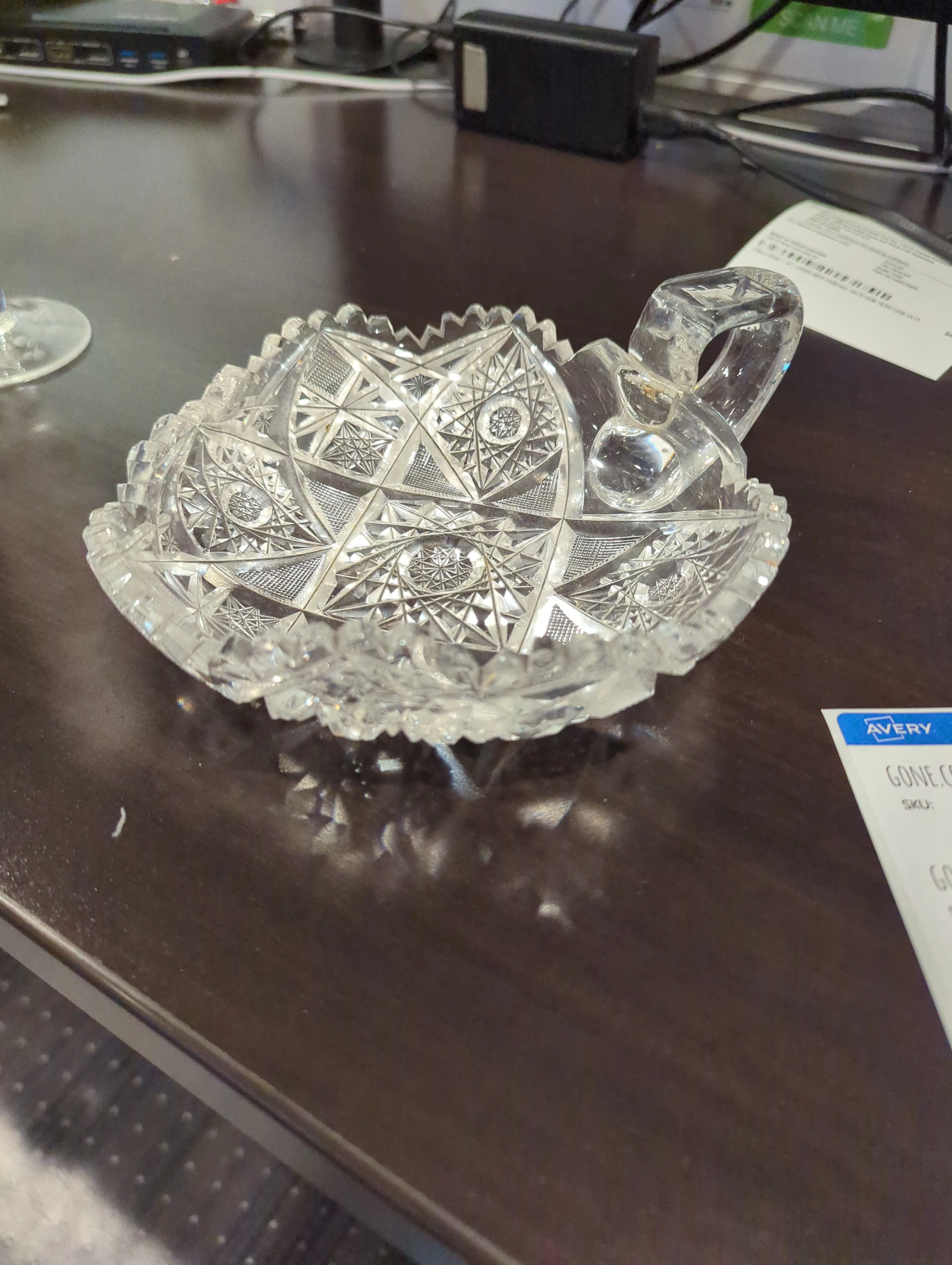 Crystal Glass Candy Dish - Image 5
