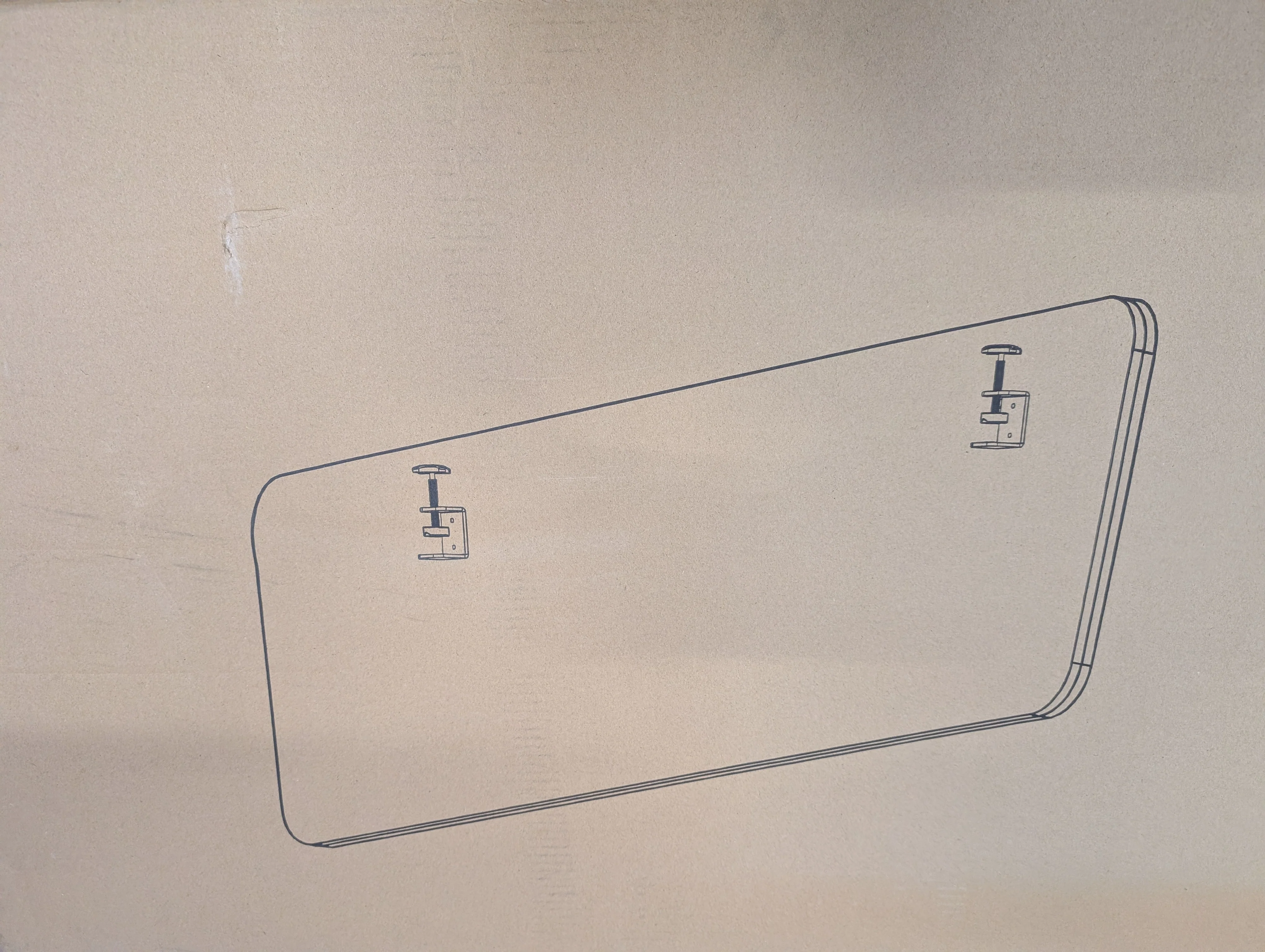 Vivo Clamp on Desk Divider - Image 5