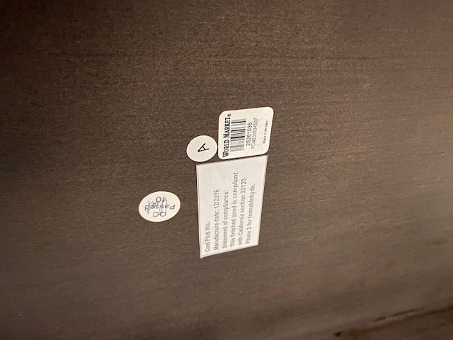 World Market - Rustic Dark Wood Table - Image 4