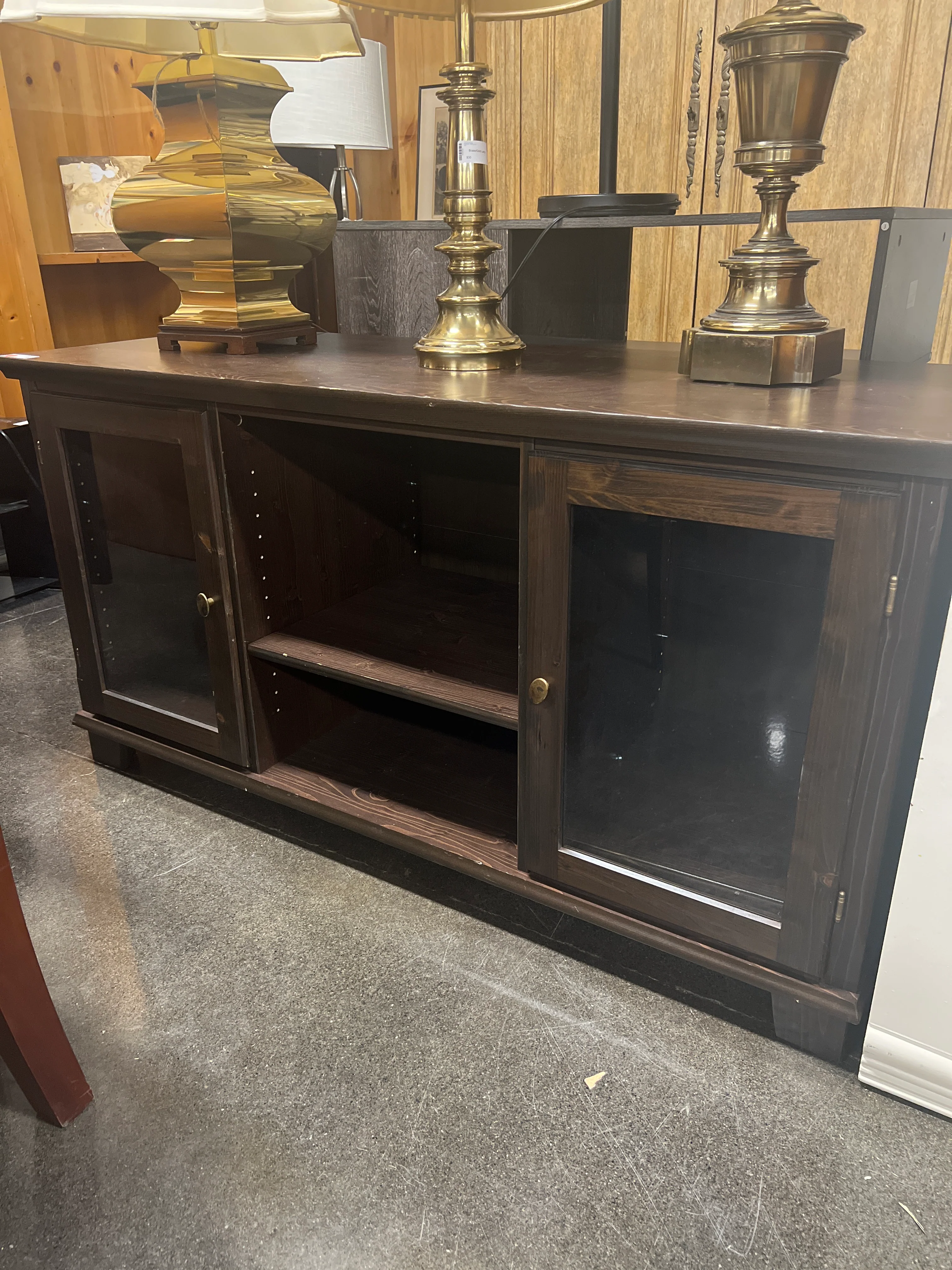Media cabinet with storage - Image 2