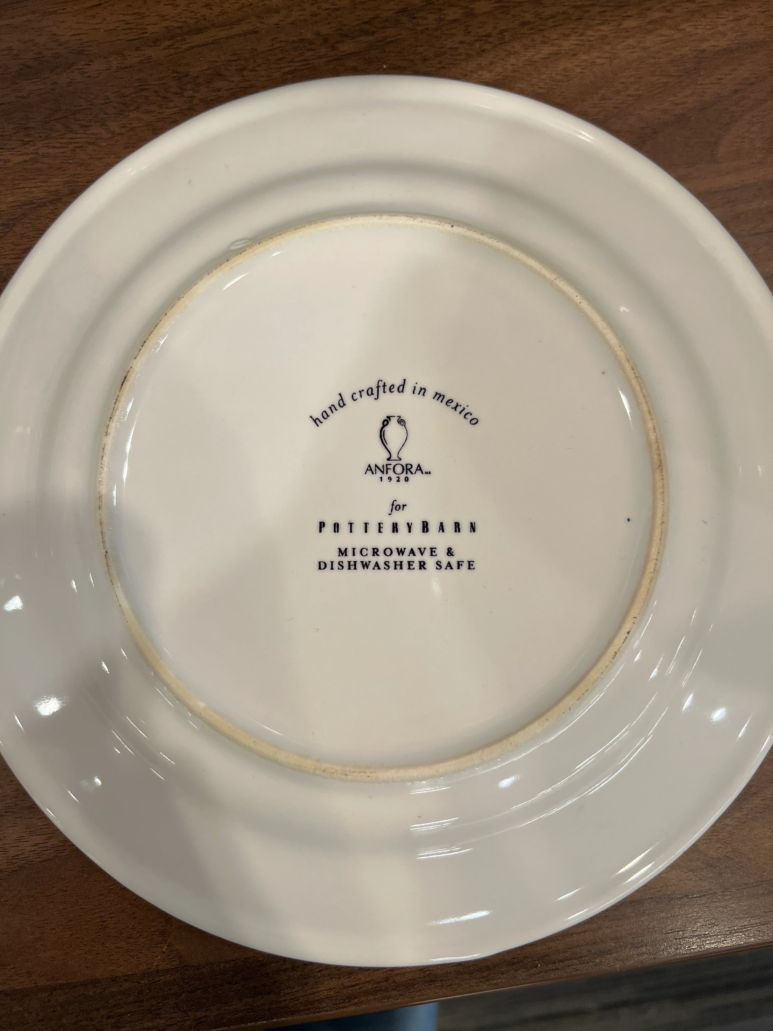 Six Pottery Barn Anfora Dishes - Image 3