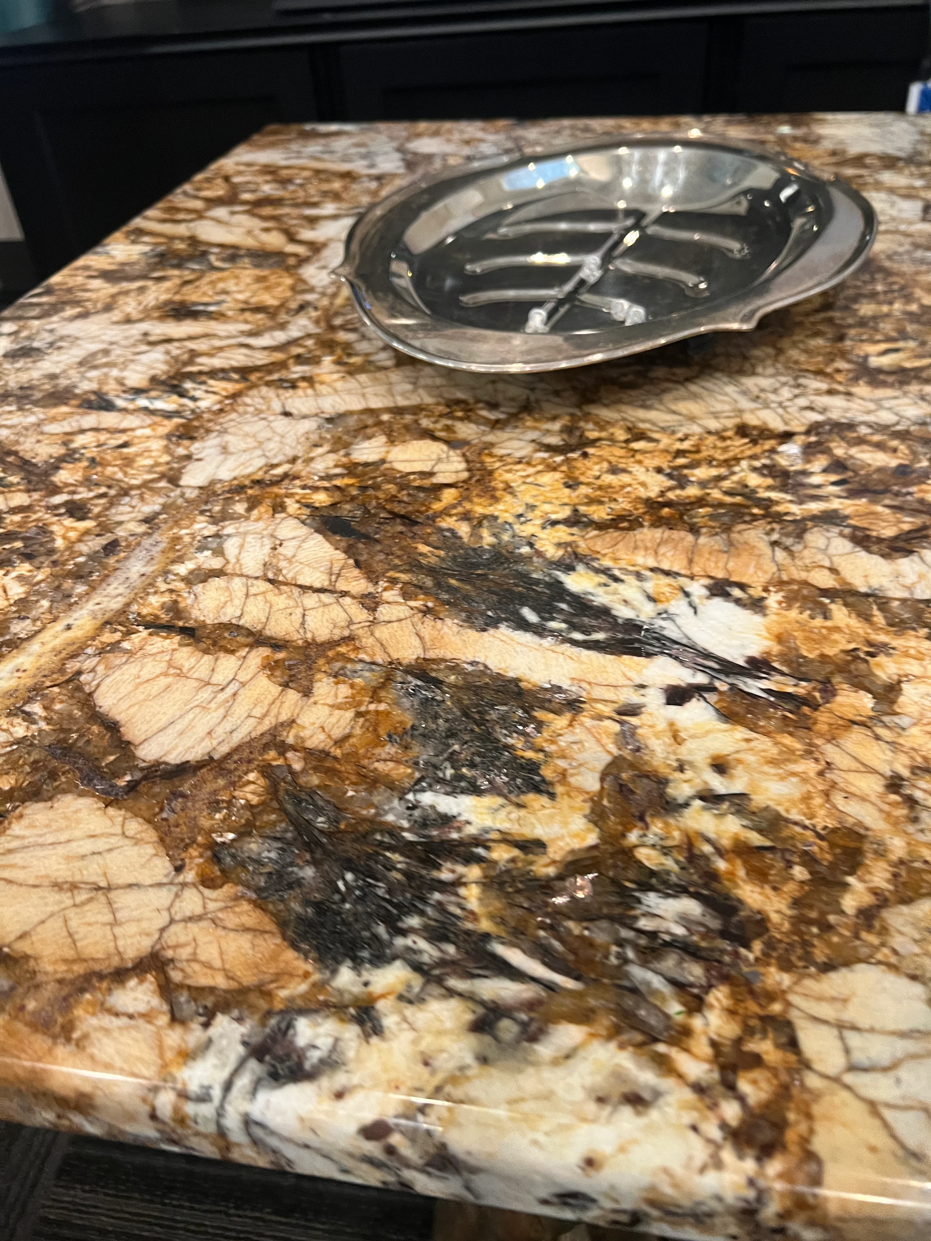 Tree Base Coffee Table w/ Granite Top - Image 7