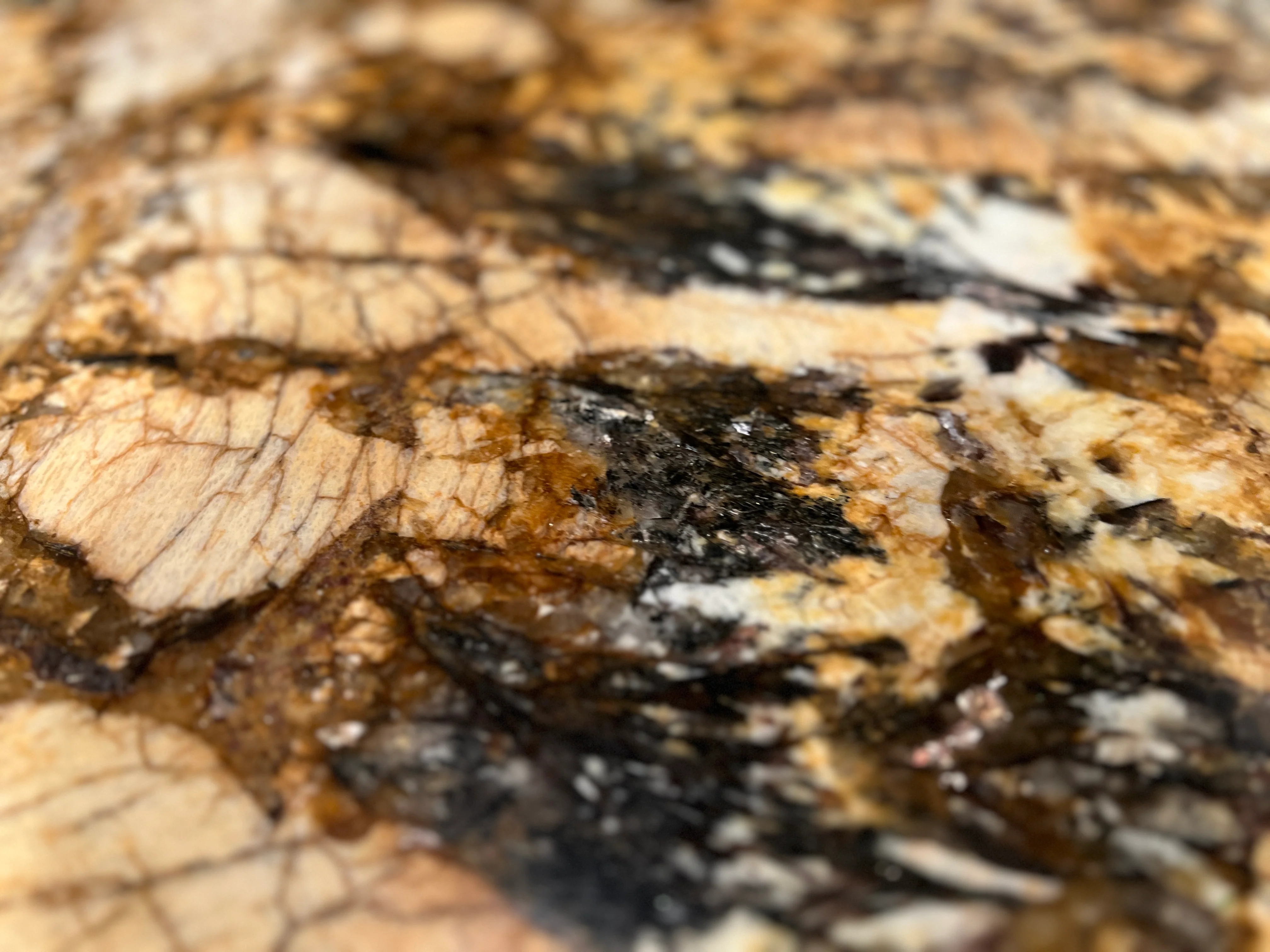 Tree Base Coffee Table w/ Granite Top - Image 9